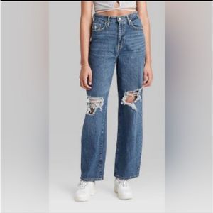 WILD FABLE Super High Rise Baggy Jeans, NWT